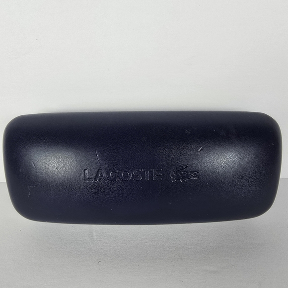 Lacoste Accessories - Lacoste Navy Hard Clamshell Eyeglass Sunglass Case Only